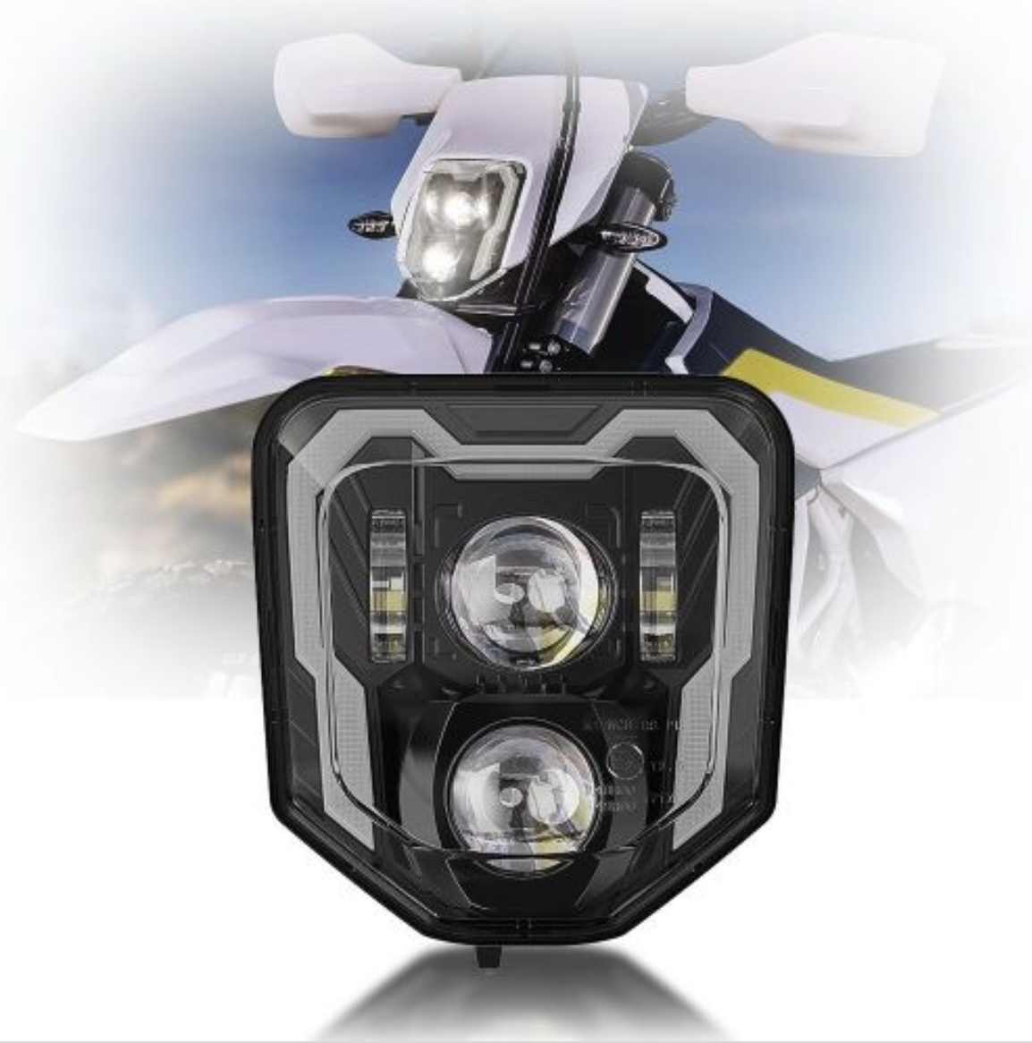 LED фар Husqvarna 2024-2025г. FE 501 450 TE 350 250 125 150 250 Supermoto/Enduro 300-701