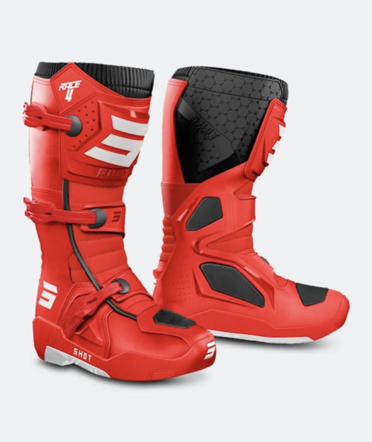 Ботуши SHOT RACE 4 RED