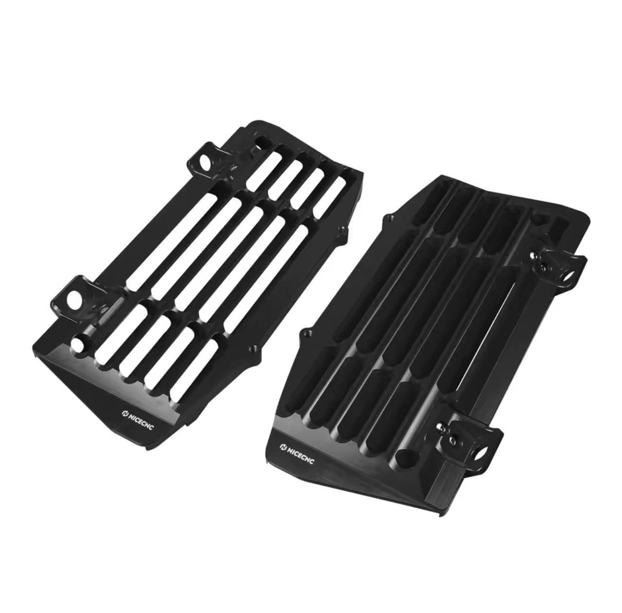 Фрезовани гардове за радиатори EXC/EXC-F 17-27, SX/SX-F 16-27; Husqvarna FE/TE 17-26, FC/TC 16-26; Gas Gas 21-26 NICECNC ЧЕРЕН