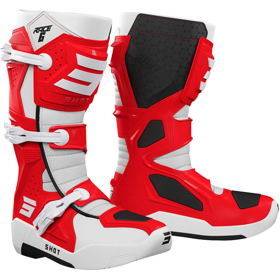Ботуши Shot Race 6 Red