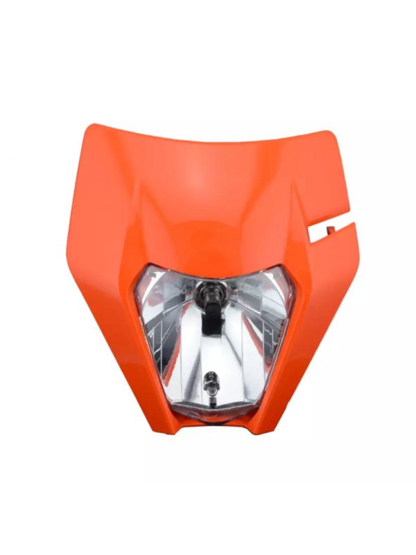 МАСКА С ФАР KTM 2017-2019 ОРАНЖЕВ