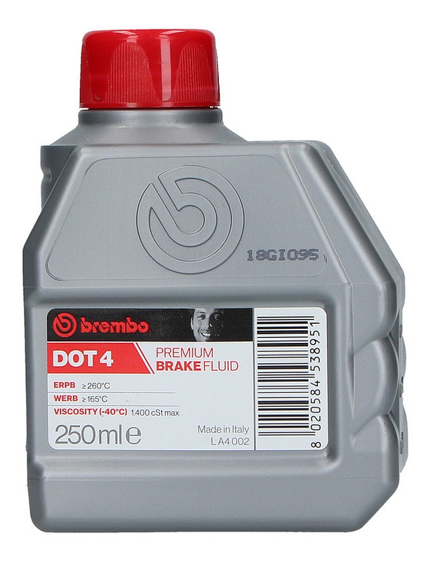 Спирачна течност BREMBO DOT4 250мл