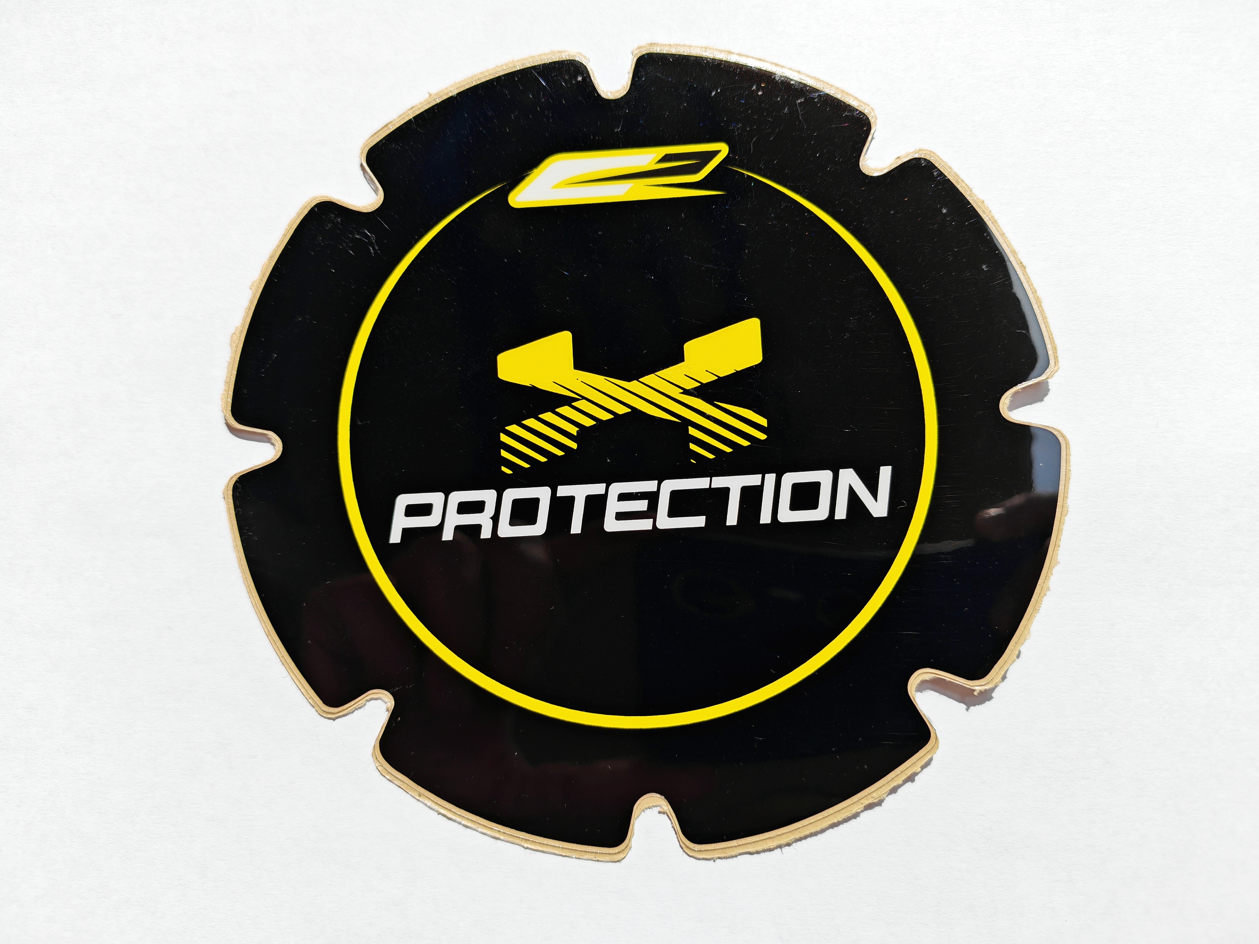 Универсален протектор за капак съединител X-PROTECTION жълт гланц