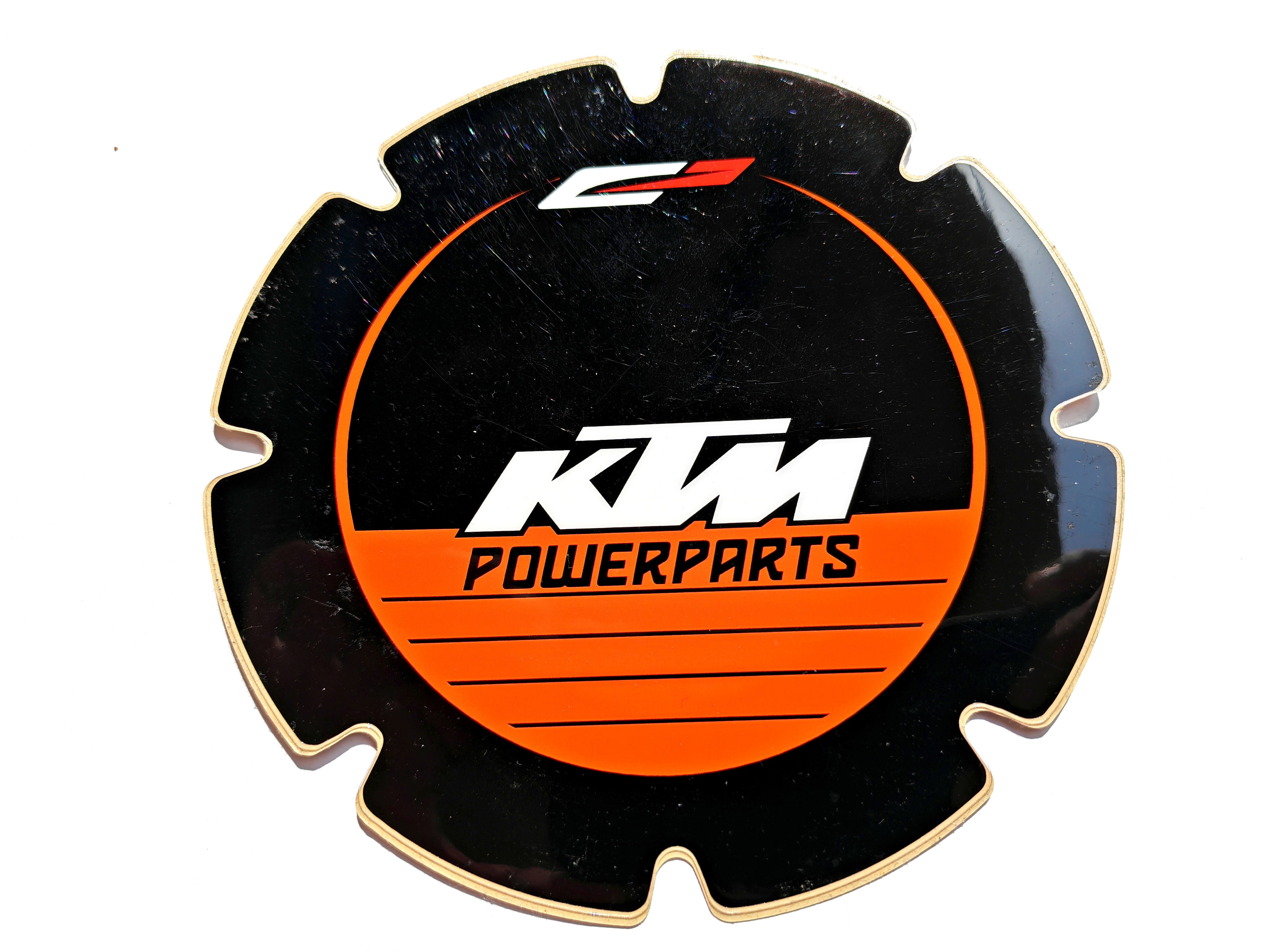 Универсален протектор за капак съединител KTM черен-гланц